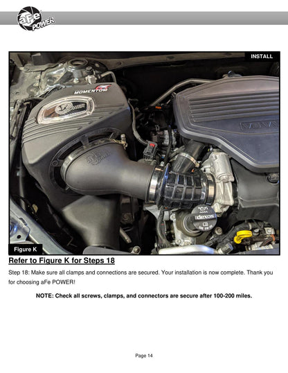 aFe Momentum GT Pro 5R Intake System | Chevrolet Blazer V6-3.6L (19-22) (50-70071R)