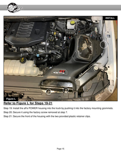 aFe Momentum GT Pro Dry S Intake System | Ford F-150 V6-3.5L (21+) (50-70072D)