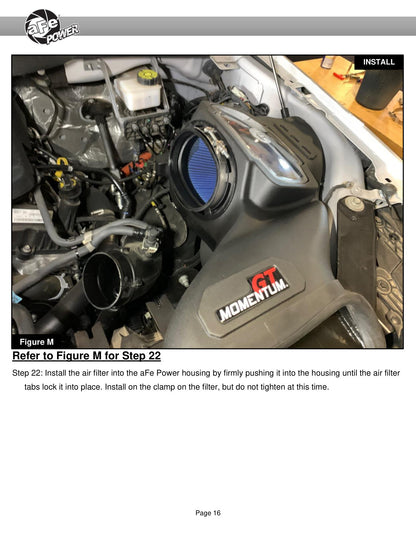 aFe Momentum GT Pro Dry S Intake System | Ford F-150 V6-3.5L (21+) (50-70072D)