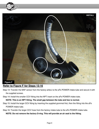 aFe Momentum GT Pro Dry S Intake 17-21 BMW 540i G30 L6-3.0L | BMW 5 Series G30 (50-70073D)