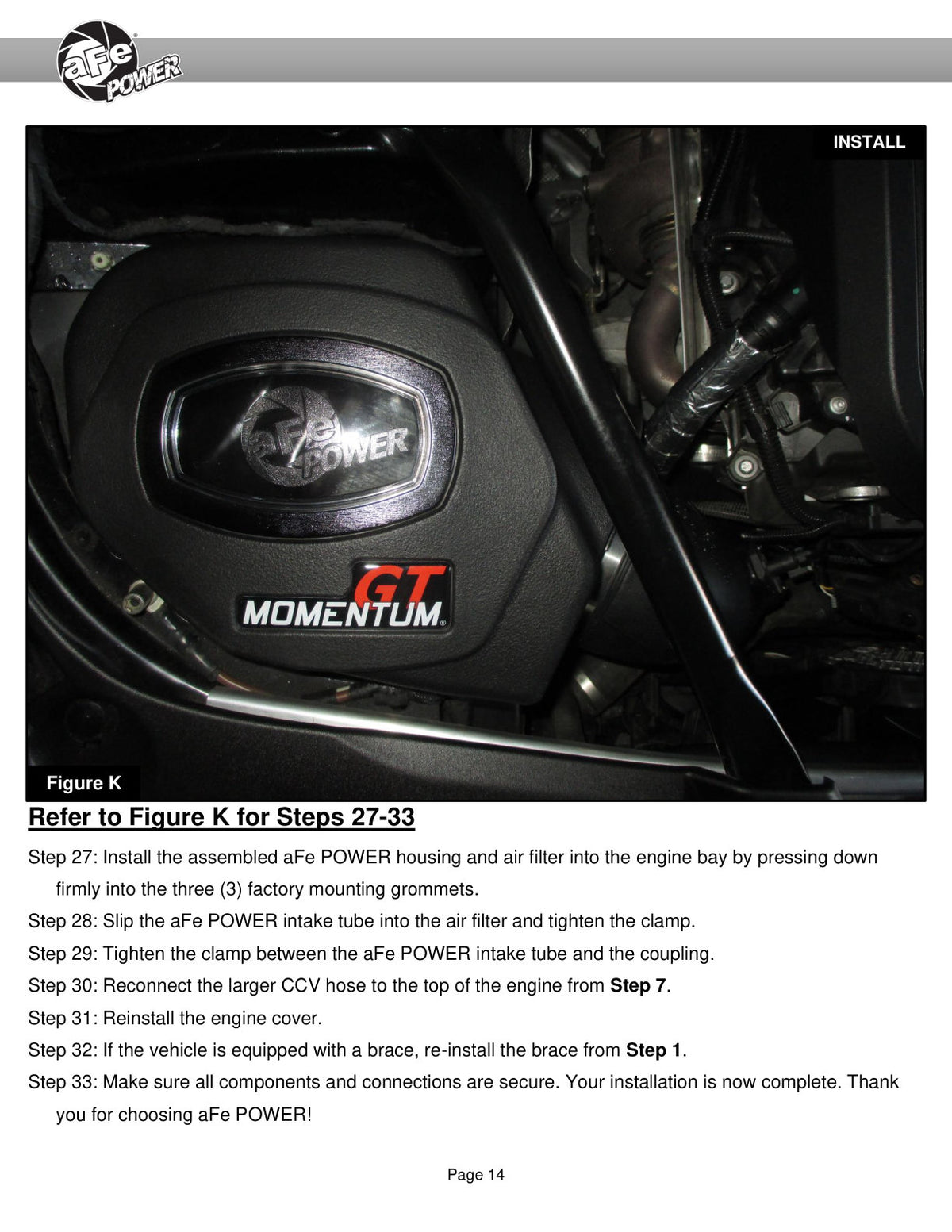 aFe POWER Momentum GT Pro 5R Intake System 17-21 BMW 540i (G30) L6-3.0L (t) B58