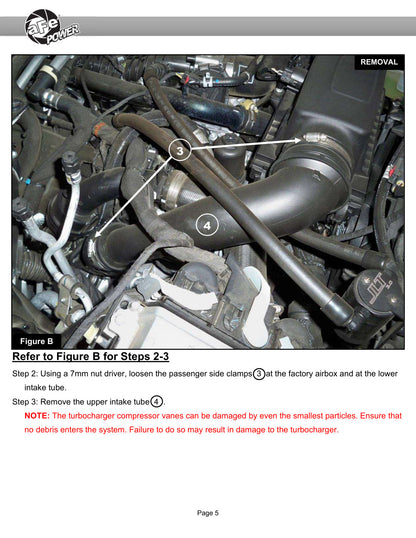 aFe Momentum GT Red Pro Dry S Cold Air Intake | Ford Explorer ST V6-3.0L TT (20-23) (50-70076KR)
