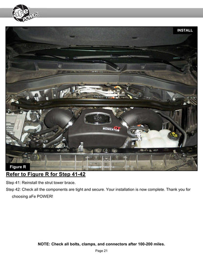aFe Momentum GT Pro 5R Cold Air Intake | Ford Explorer ST V6 3.0L TT (20-21) (50-70076R)