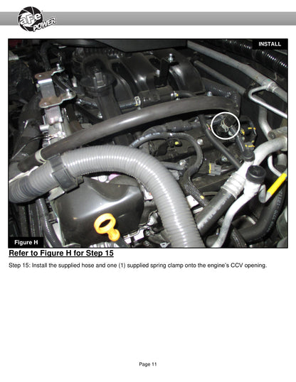 aFe Momentum GT 8" Pro DRY S Cold Air Intake | Nissan Frontier V6-3.8L (20-22) (50-70077D)
