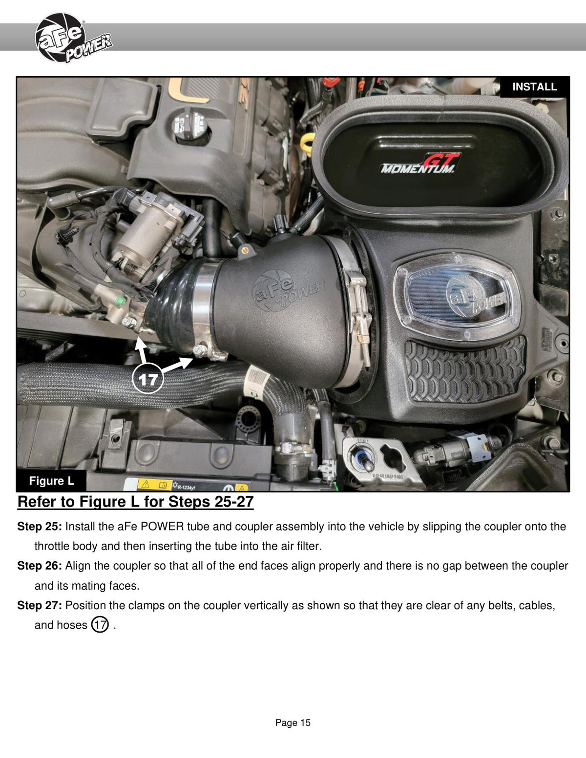 aFe Momentum GT Pro DRY S Cold Air Intake System | Jeep Wrangler (21-22) (50-70080D)