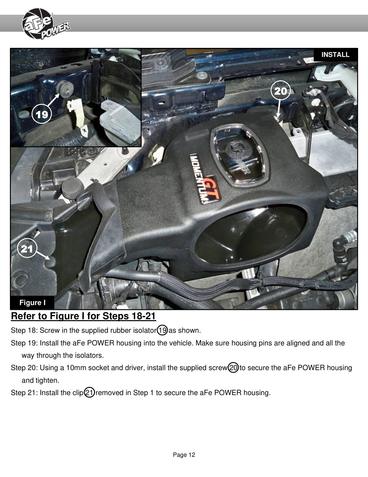 aFe Momentum GT Cold Air Intake w/ Pro GUARD 7 Filter | Ford Bronco V6-2.7TT (21-22) (50-70081G)