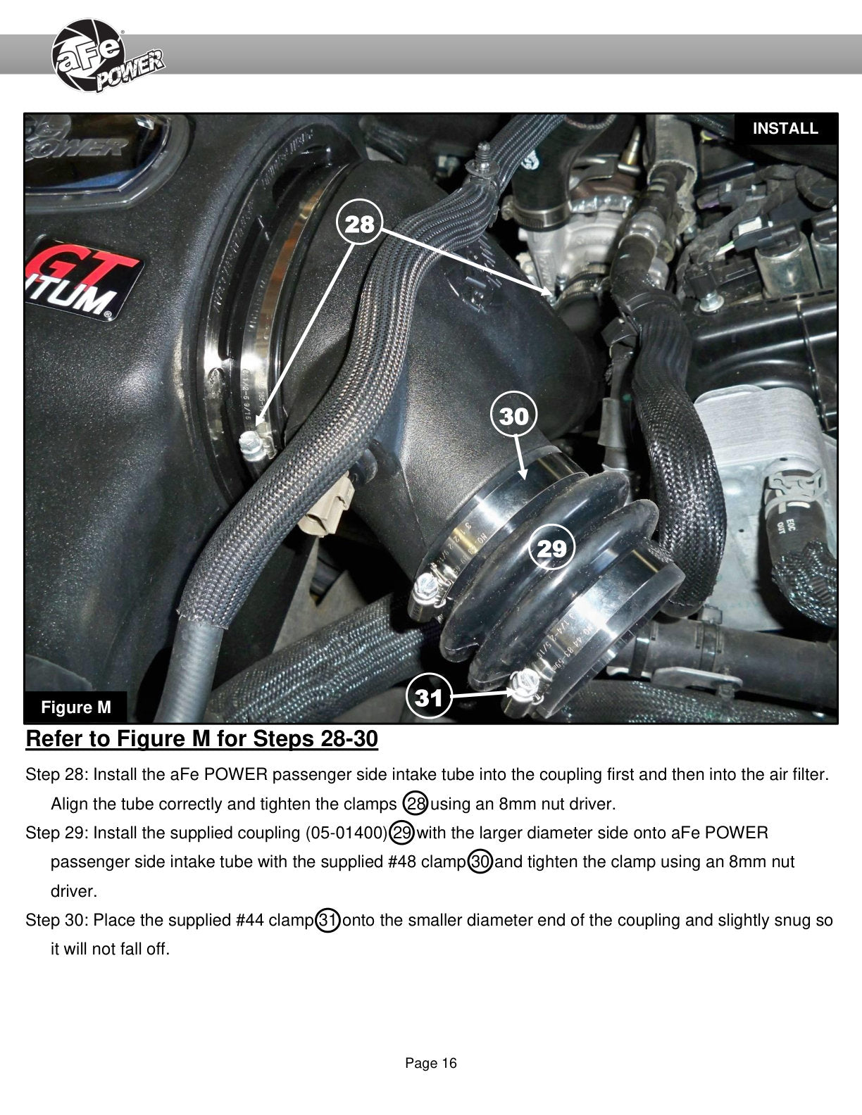 aFe Momentum GT Cold Air Intake w/ Pro GUARD 7 Filter | Ford Bronco V6-2.7TT (21-22) (50-70081G)