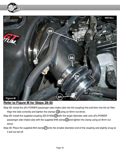 aFe Momentum GT Cold Air Intake w/ Pro GUARD 7 Filter | Ford Bronco V6-2.7TT (21-22) (50-70081G)