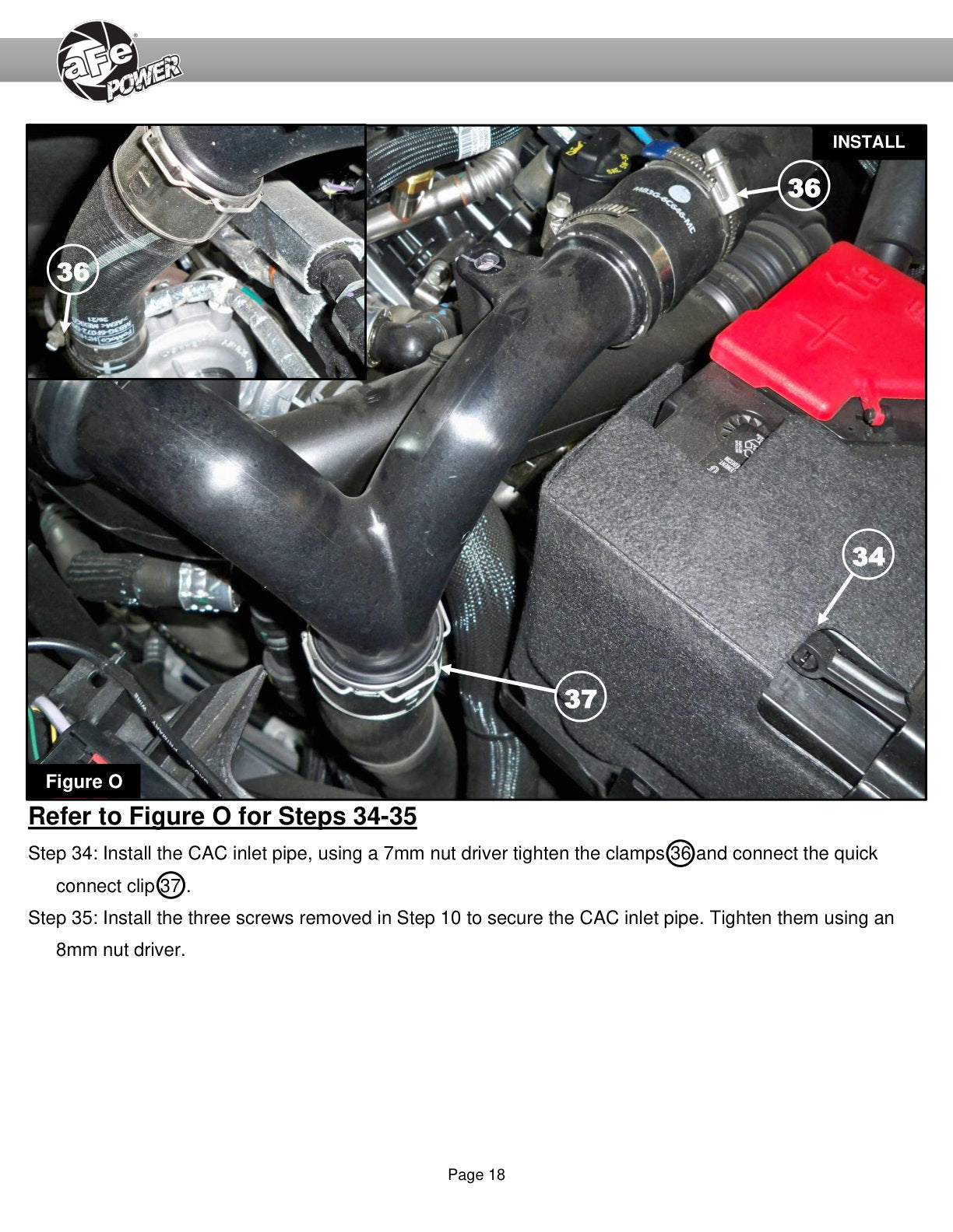 aFe Momentum GT Cold Air Intake w/ Pro GUARD 7 Filter | Ford Bronco V6-2.7TT (21-22) (50-70081G)