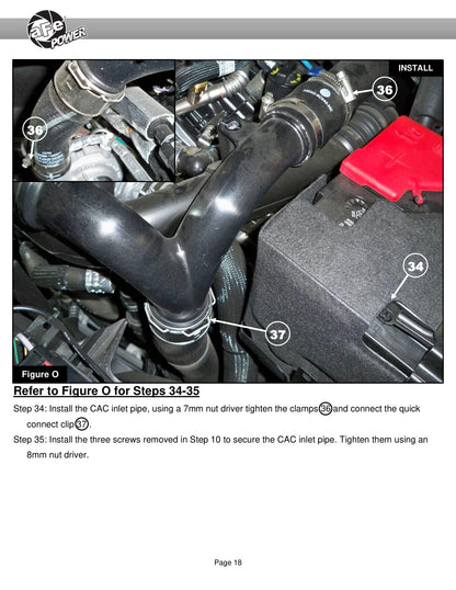 aFe Momentum GT Cold Air Intake w/ Pro GUARD 7 Filter | Ford Bronco V6-2.7TT (21-22) (50-70081G)