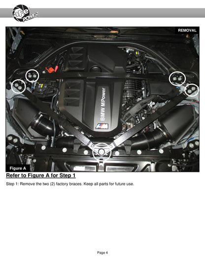 aFe Momentum GT Cold Air Intake w/ Pro DRY S Filter | BMW M3/M4 (G80/82/83) 3.0L (21-22) (50-70083D)