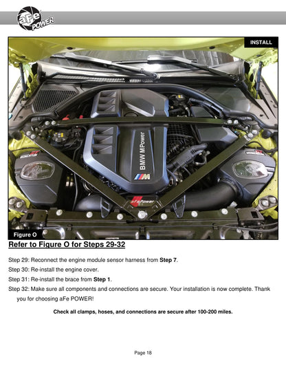 aFe Momentum GT Cold Air Intake System | BMW M3/M4 (G80/82/83) (50-70083R)