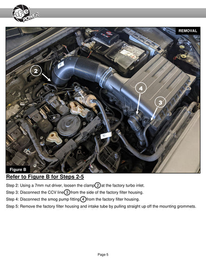 aFe Momentum GT Pro 5R Cold Air Intake | Audi Q3 L4 2.0L (t) (19-21) (50-70087R)