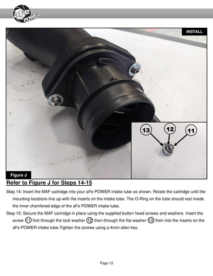 aFe Momentum GT Pro DRY S Cold Air Intake | VW Tiguan L4-2.0L (18-21) (50-70088D)