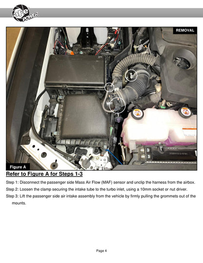 aFe Momentum GT Pro Dry S Intake System | Toyota Land Cruiser V6-3.4L (22-23) (50-70091DR)