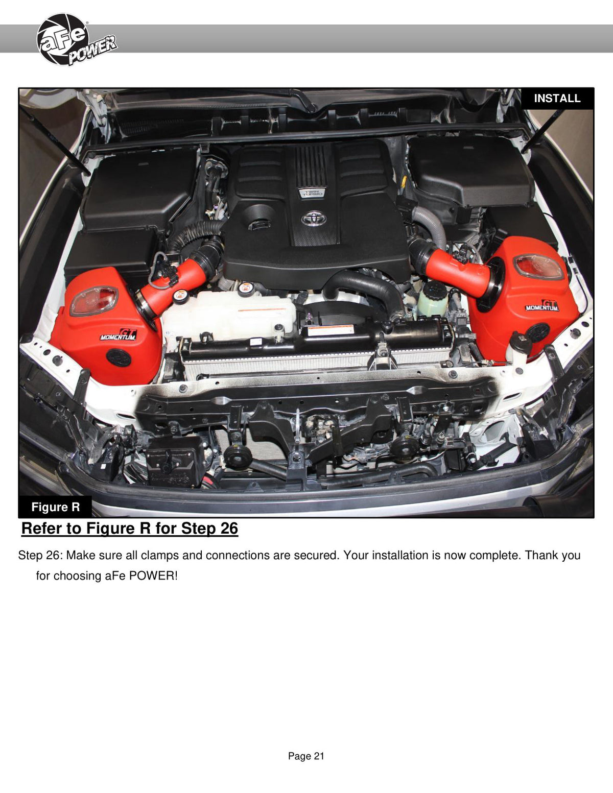 aFe Momentum GT Pro Dry S Intake System | Toyota Land Cruiser V6-3.4L (22-23) (50-70091DR)