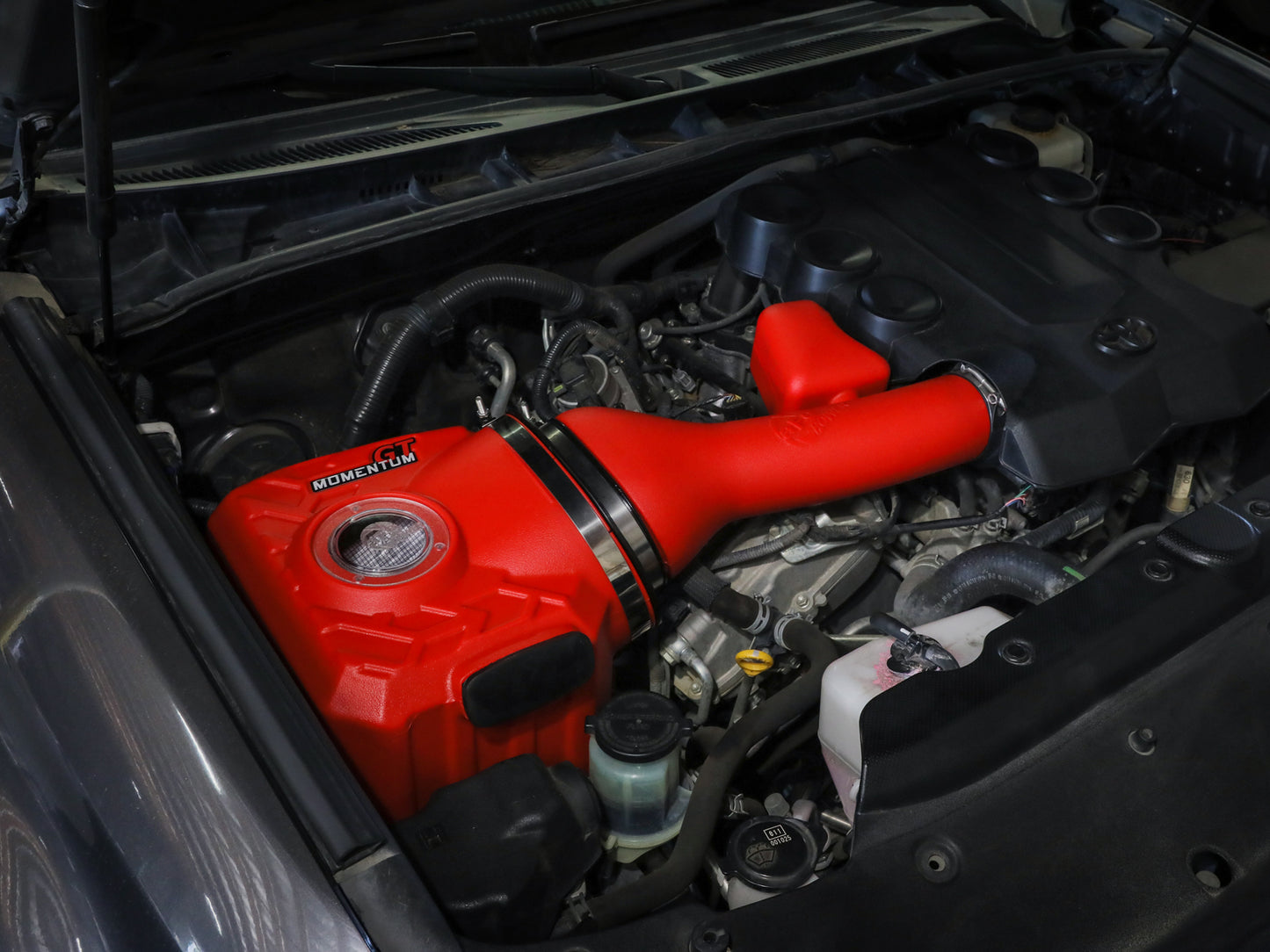 aFe Momentum GT Red Edition Cold Air Intake w/ Pro DRY S Filter | Toyota FJ Cruiser (07-23) (50-70095DR)