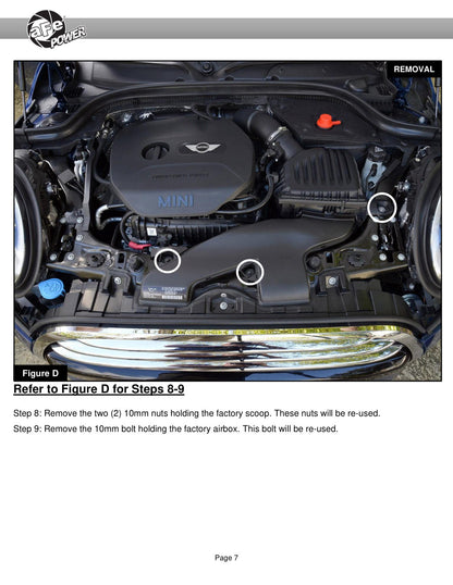 aFe 2.0L Momentum GT Cold Air Intake System | MINI Cooper S (F55/F56) (15-19) (50-70097D)