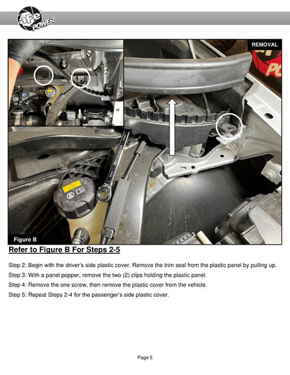 aFe 15-19 MINI Cooper S F55/F56 L4 2.0L Turbo Cold Air Intake w/ Pro 5R Filter (50-70097R)