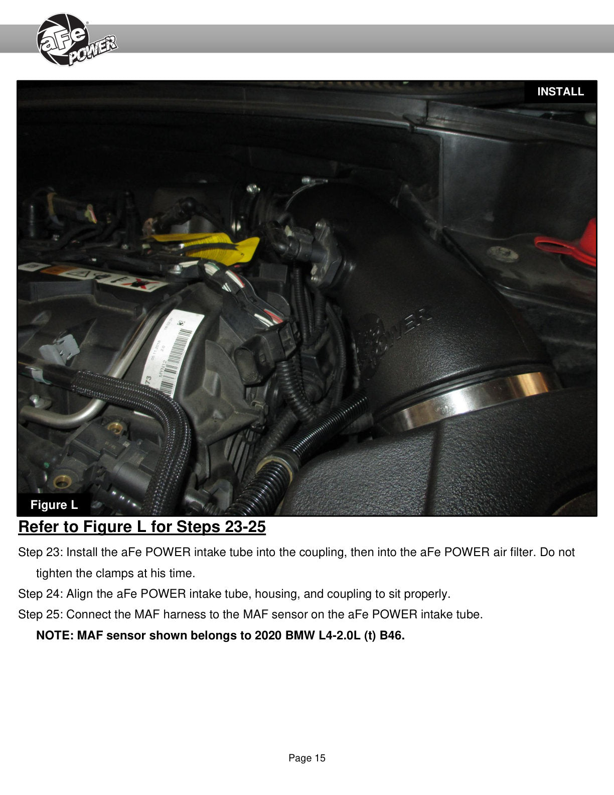 aFe 15-19 MINI Cooper S F55/F56 L4 2.0L Turbo Cold Air Intake w/ Pro 5R Filter (50-70097R)