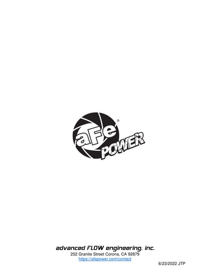 aFe 15-19 MINI Cooper S F55/F56 L4 2.0L Turbo Cold Air Intake w/ Pro 5R Filter (50-70097R)