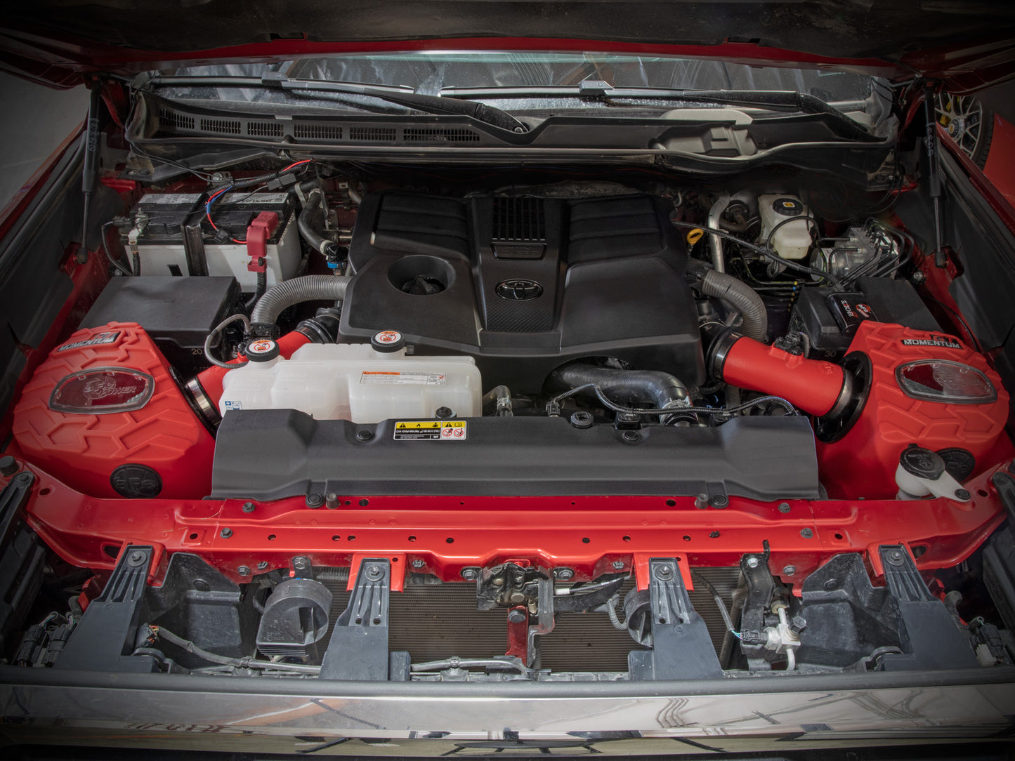 aFe Momentum GT Pro DRY S Intake Red Edition | Toyota Tundra V6-3.4L (22-23) (50-70100DR)
