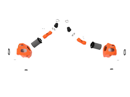 aFe 2022 Toyota Tundra V6-3.5L Momentum GT Cold Air Intake w/ Pro 5R Filter Orange (50-70100KN)