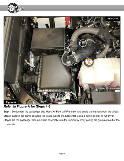 aFe 2022 Toyota Tundra V6-3.5L Momentum GT Cold Air Intake w/ Pro 5R Filter Orange (50-70100KN)