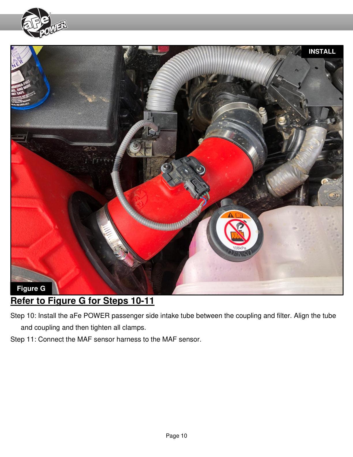 aFe 2022 Toyota Tundra V6-3.5L Momentum GT Cold Air Intake w/ Pro 5R Filter Orange (50-70100KN)