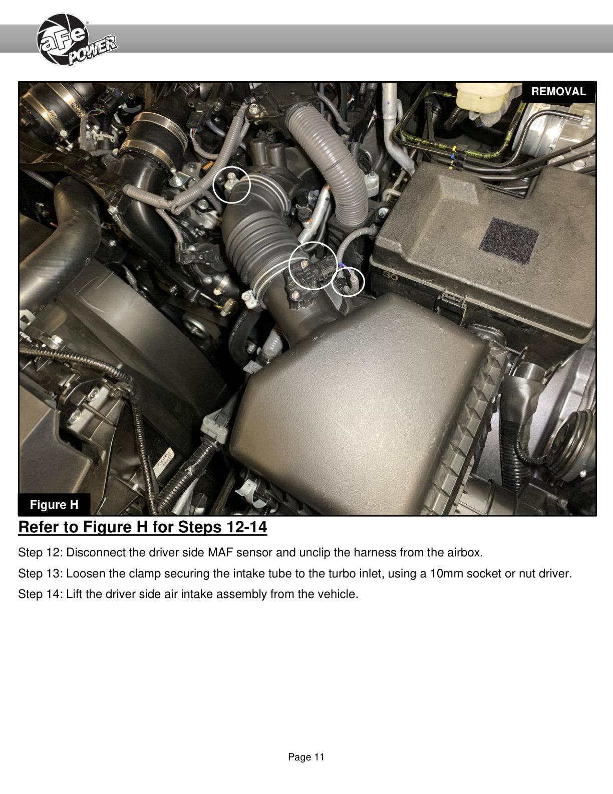 aFe 2022 Toyota Tundra V6-3.5L Momentum GT Cold Air Intake w/ Pro 5R Filter Orange (50-70100KN)