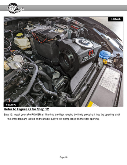 aFe Momentum GT Cold Air Intake w/ Pro 5R Filter | VW GTI MKVIII 2.0L (22) (50-70104R)