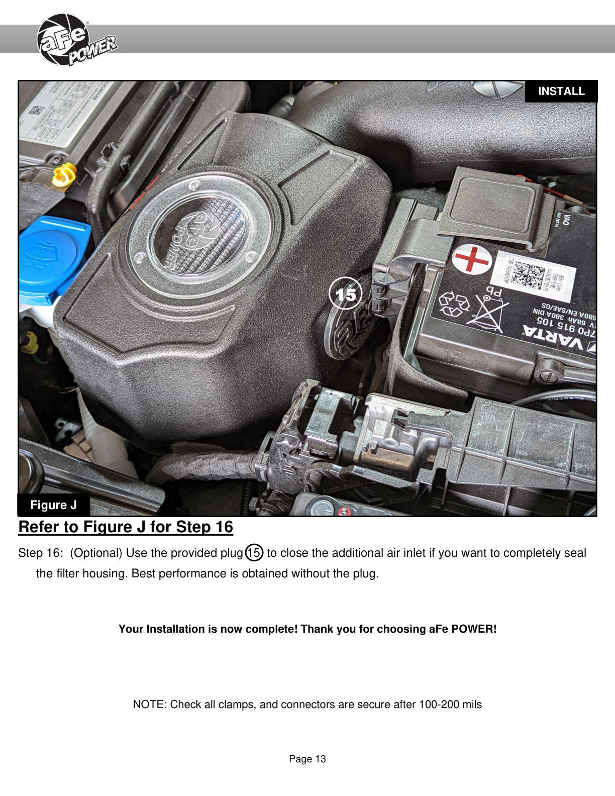 aFe Momentum GT Cold Air Intake w/ Pro 5R Filter | VW GTI MKVIII 2.0L (22) (50-70104R)