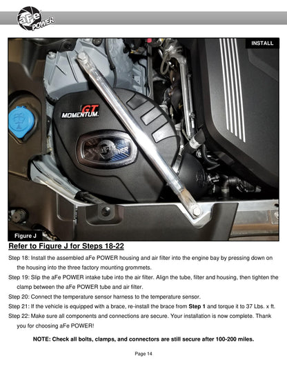 aFe Momentum GT Pro 5R Cold Air Intake | BMW X3 M40i (20-23) (50-70105R)