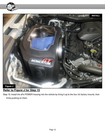 aFe Momentum GT Pro Dry S Intake | Jeep Wagoneer (21-26) (50-70106D)
