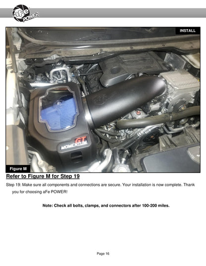 aFe Momentum GT Pro Dry S Intake | Jeep Wagoneer (21-26) (50-70106D)