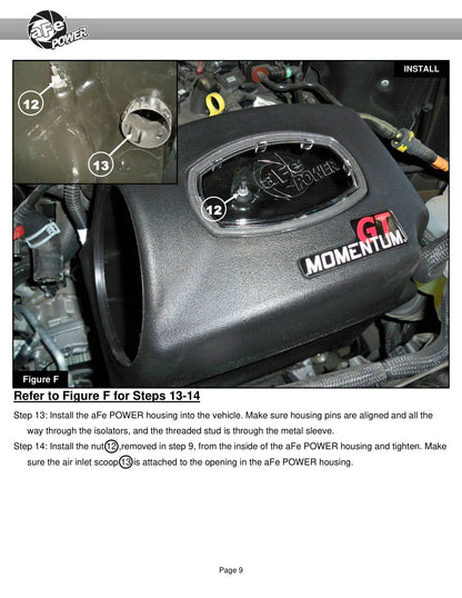 aFe 20-23 Ford Explorer L4 2.3L Momentum GT Cold Air Intake w/ Pro 5R Filter (50-70108R)