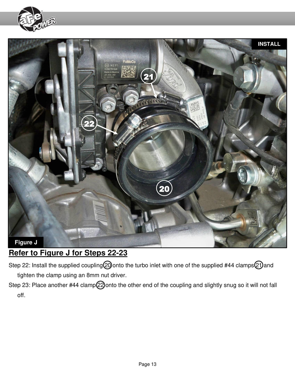 aFe 20-23 Ford Explorer L4 2.3L Momentum GT Cold Air Intake w/ Pro 5R Filter (50-70108R)