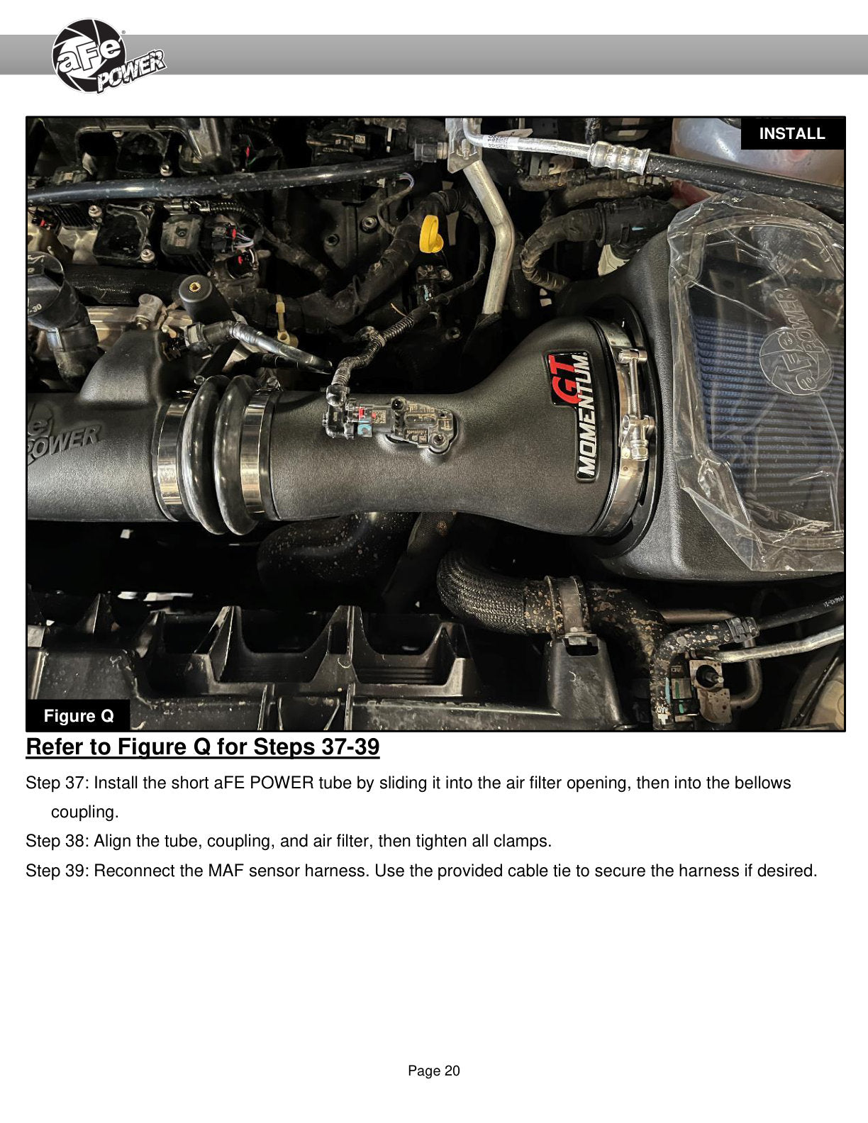 aFe Momentum GT Cold Air Intake | Chevy Colorado/GMC Canyon (12-26) (50-70113D)