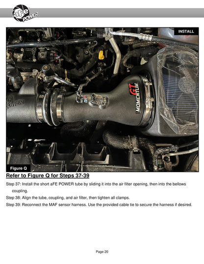 aFe Momentum GT Cold Air Intake | Chevy Colorado/GMC Canyon (12-26) (50-70113D)