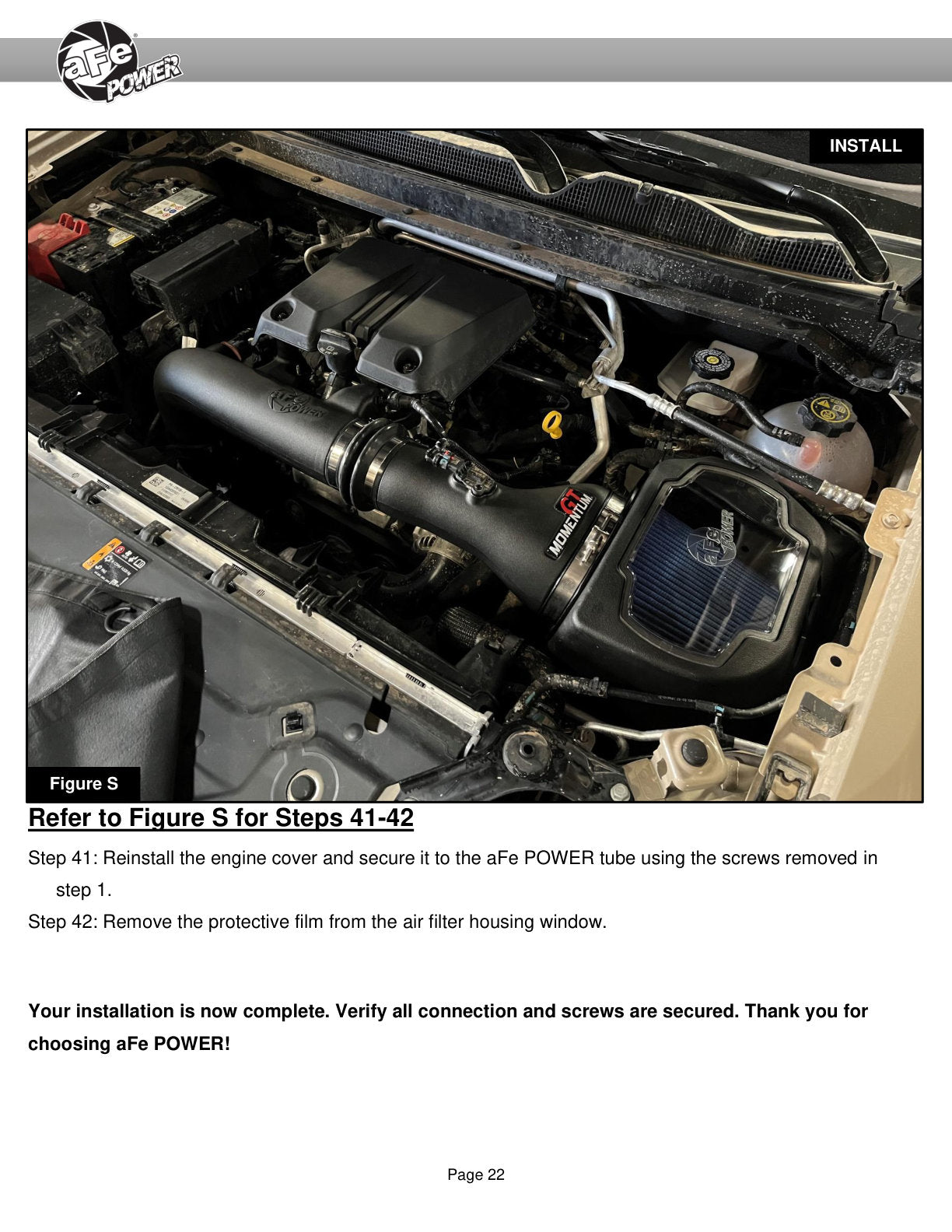 aFe Momentum GT Cold Air Intake | Chevy Colorado/GMC Canyon (12-26) (50-70113D)