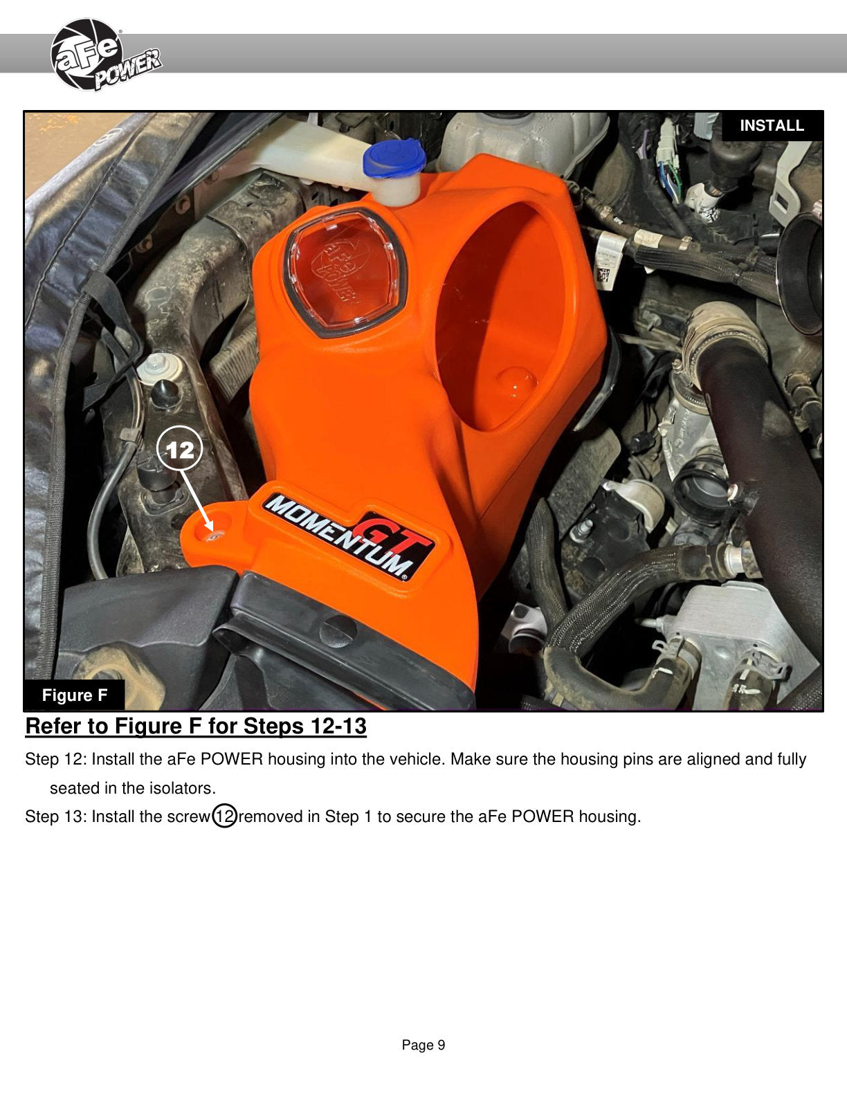 aFe Momentum Sealed Intake | Ford Ranger Raptor 22-26 (50-70116DN)