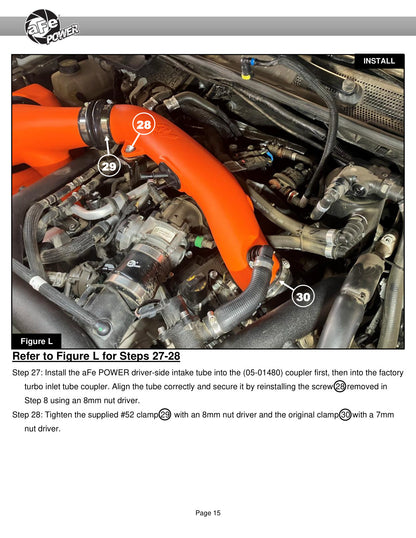 aFe Momentum Sealed Intake | Ford Ranger Raptor 22-26 (50-70116DN)
