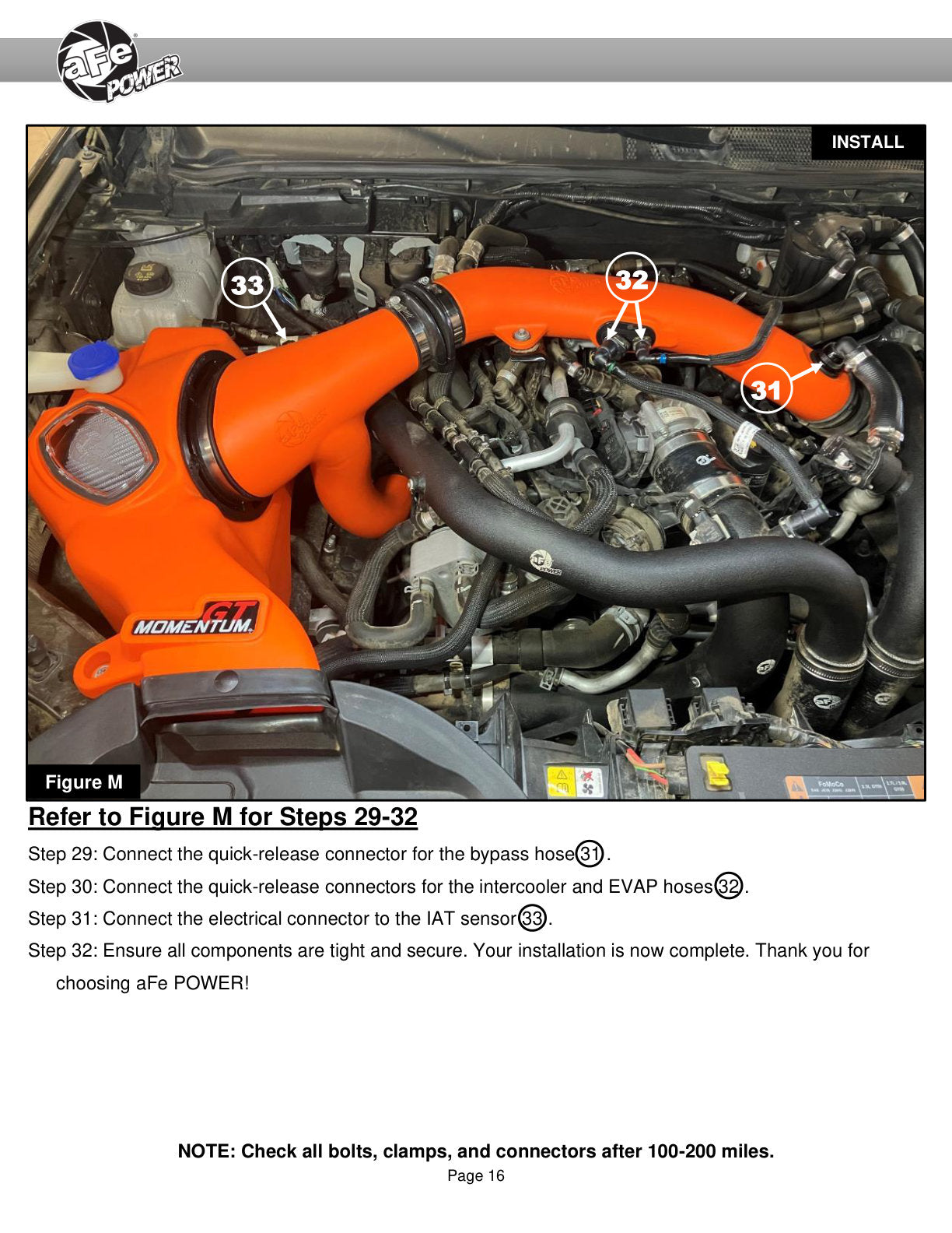 aFe Momentum Sealed Intake | Ford Ranger Raptor 22-26 (50-70116DN)