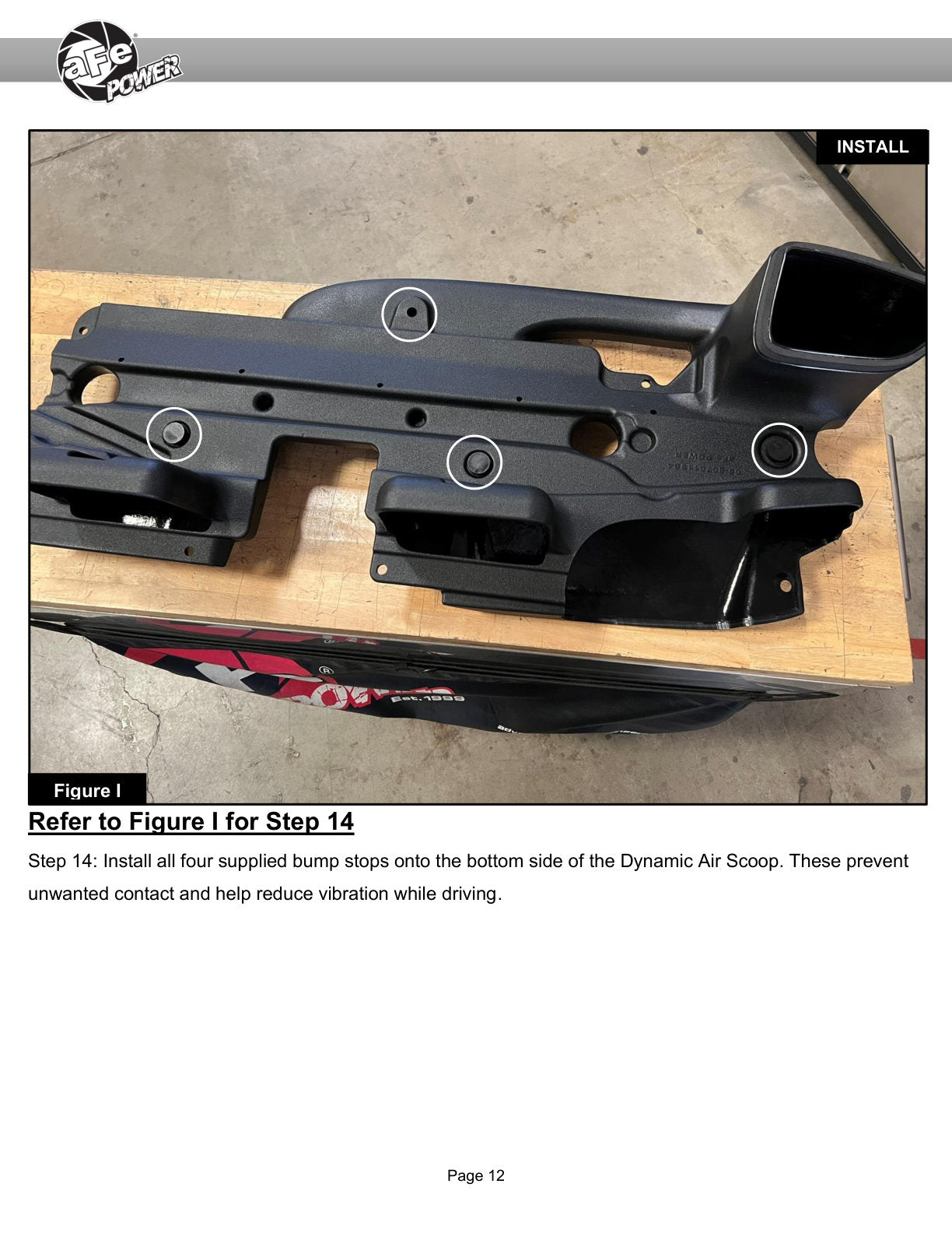 aFe Momentum Dynamic Air Scoop For Intake kits 50-70119D and 50-70119R