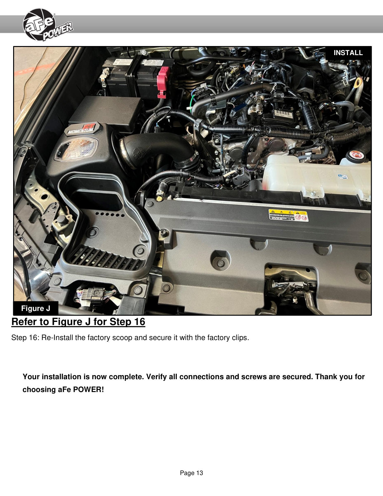 aFe Momentum GT Pro 5R Cold Air Intake System | Toyota Tacoma (24) (50-70119R)