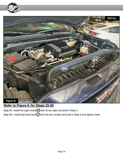 aFe 20-24 Momentum HD Cold Air Intake w/ Pro DRY S Filter | GM Trucks/SUVs L6-3.0L (td) (50-70121D)