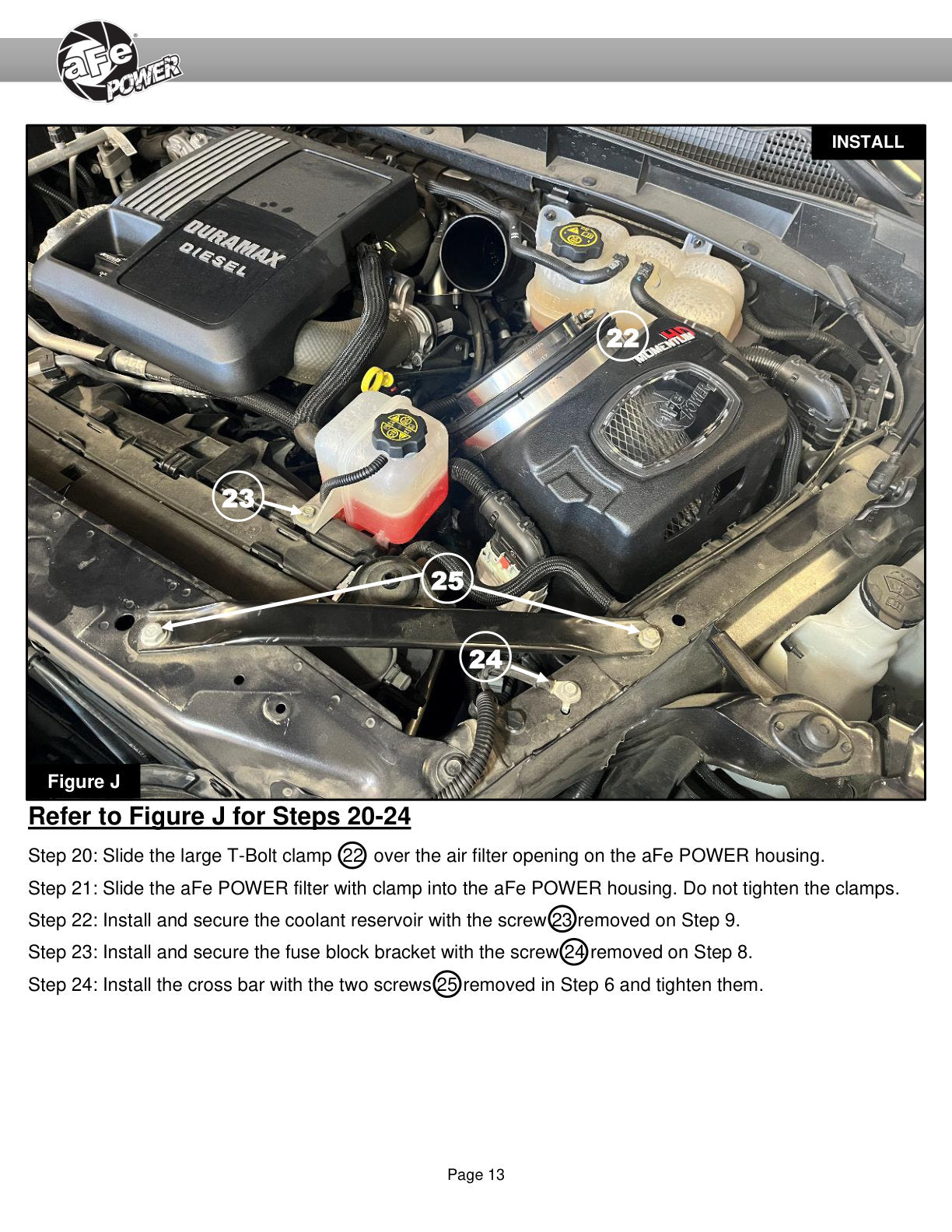aFe Momentum HD Pro 10R Cold Air Intake | GM Trucks/SUVs L6-3.0L LM2/LZ0 (20-24) (50-70121T)