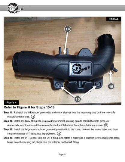 aFe Momentum Sealed Intake | Jeep Wrangler 4xe JL (18-26) (50-70123D)
