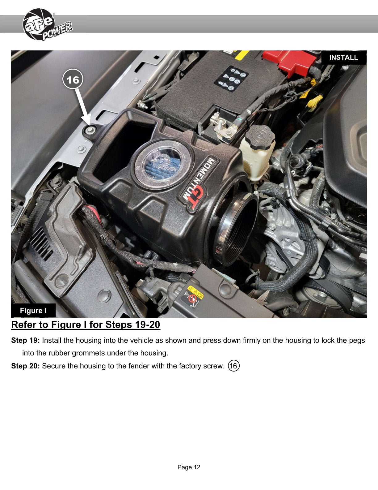 aFe Momentum Sealed Intake | Jeep Wrangler 4xe JL (18-26) (50-70123D)