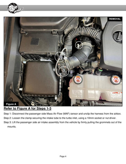aFe Momentum GT 8" Pro 5R Cold Air Intake | Lexus GX550 V6-3.4L (24-25) (50-70124R)